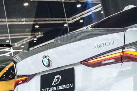 BMW 4シリーズ G26 グランクーペ Mスポーツ リアスポイラー 本物DryCarbon ドライカーボン Future Design