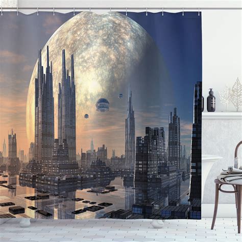Cosmic Odyssey Shower Curtain: Embark on a Galactic Adventure - Walmart.com