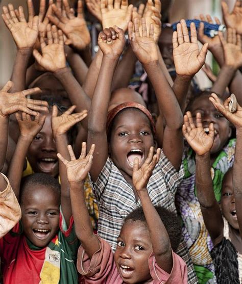 West African Children Pinned From Children In West Africa