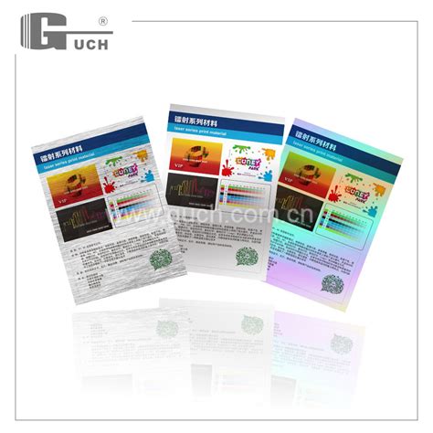 Business cards can currently be made in a holographic two channel flip ( click here for more information on 2 channel holograms ), or you can purchase holographic labels customized with your company logo or. China Holographic Hologram Transparent Business Cards ...
