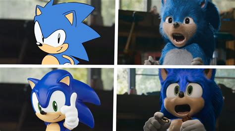 Sonic The Hedgehog Movie Uh Meow All Designs Compilation Sonic Classic