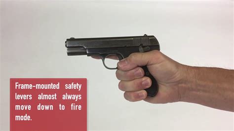 The Right Way To Operate A Beretta Manual Safety Youtube