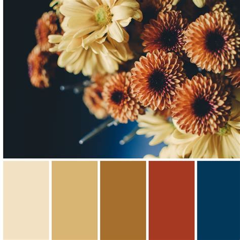 7 Autumn Colour Palettes Hex Codes Mean Creative