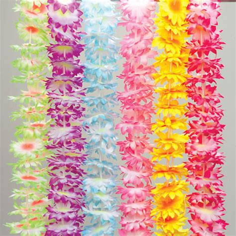 These flowers can be used to ascend the hydro character xingqiu. Multi Colored Flower Silk Lei (1 ct) - Ziggos.com