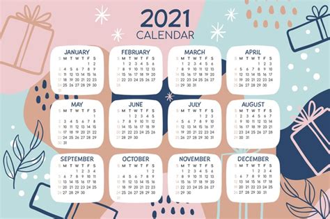 Calendar 2021 Aesthetic Wallpaper 2021 Calendar Wallpapers Top Free