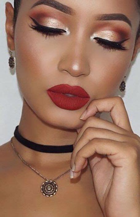 18 Most Gorgeous Prom Makeup Looks Red Eye Makeup Makeup Looks For
