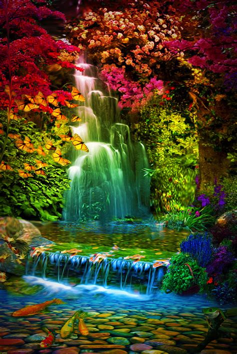 Water Garden Beautiful Nature Beautiful Scenery Pictures Beautiful