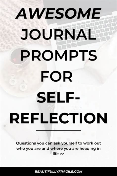 A reflective journal also provides a better understanding of your thought process. Awesome Journal Prompts For Self-Reflection in 2020 | Journal prompts, Cool journals, Prompts