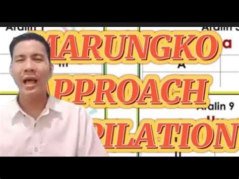 MARUNGKO APPROACH UNANG HAKBANG SA PAGBASA COMPILATION YouTube