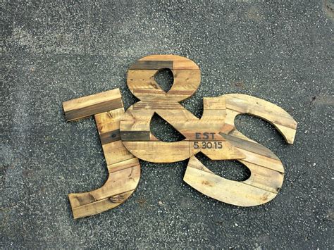 Large Wood Letters Rustic Letter Cutout Custom Wooden Wall Etsy