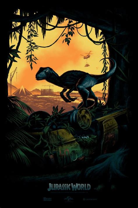 The Drool Worthy Sdcc Teaser Poster For Jurassic World A Dribble Of Ink