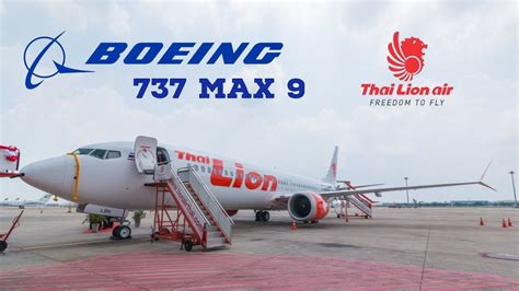 Thai Lion Air Boeing 737 Max 9 Welcoming Ceremony โปรโมชั่น Lion