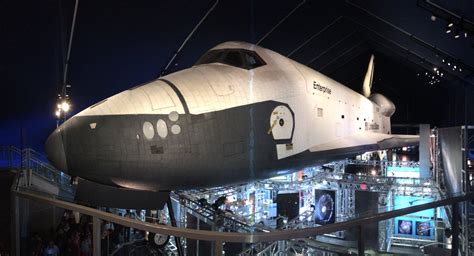 I Took A Panoramic Of The Space Shuttle Enterprise Aboard The Uss