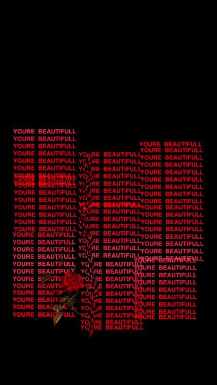 red, quotes, and rose image | Edgy wallpaper, Red ...