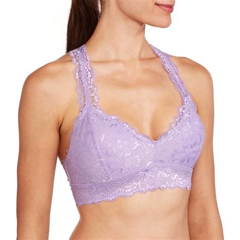 Lace Racerback Bra With Removeable Cups