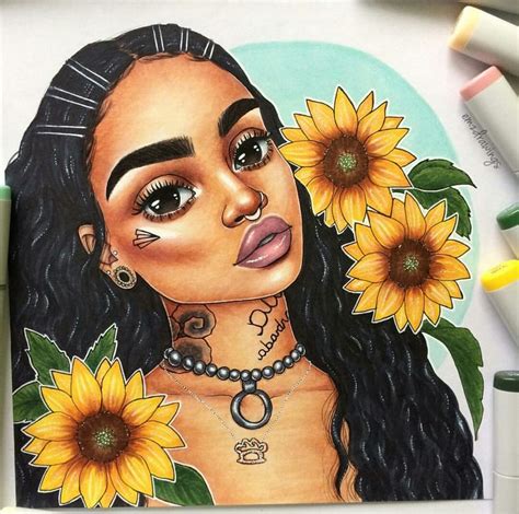 The 25 Best Dope Art Ideas On Pinterest Black Girl Art Dope Art Tumblr And Black Girls Drawing