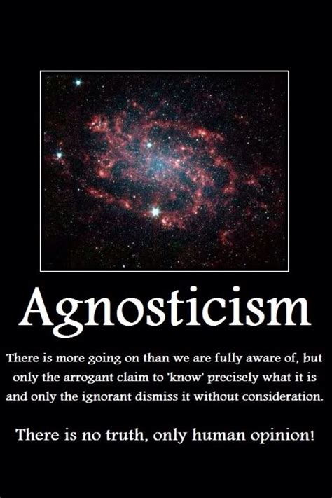 Agnosticism Agnostic Quotes Agnostic Atheism