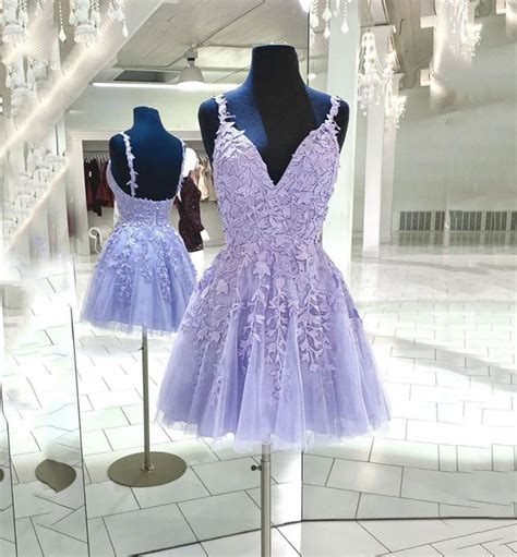 Short Purple Prom Dresses 2022
