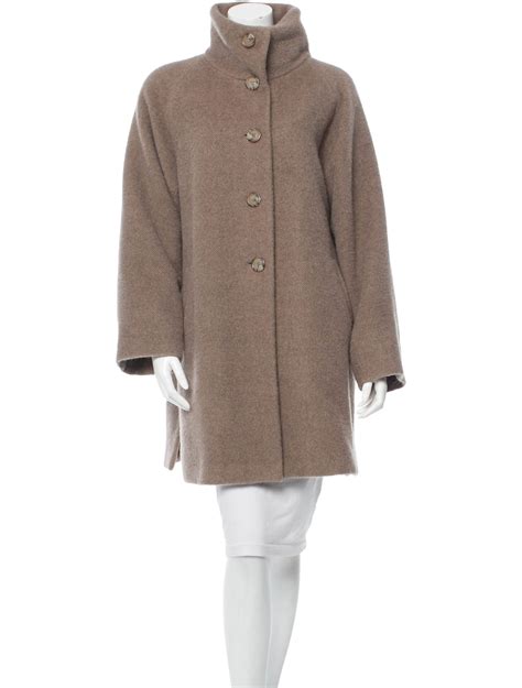 Maxmara Wool And Alpaca Blend Coat Coats Mma20469 The Realreal