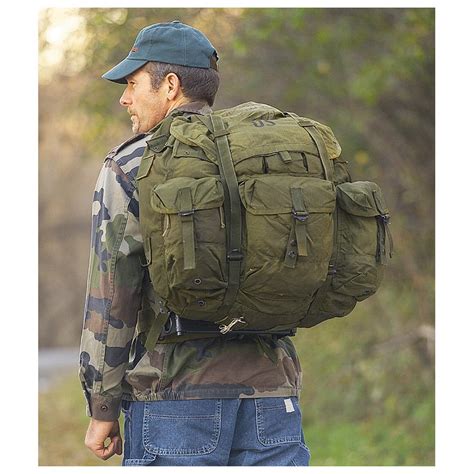 Us Military Surplus Large Alice Pack With Frame Used 618781