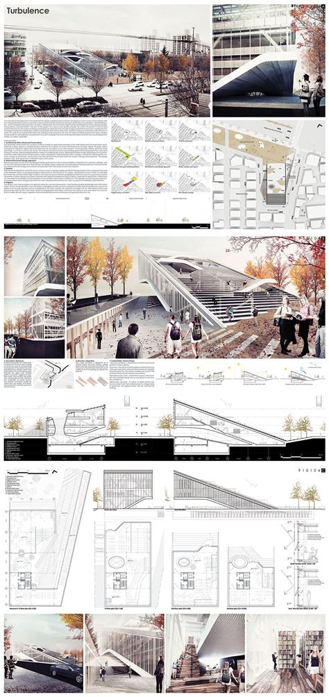 Architecture Competition Presentation Board Layout