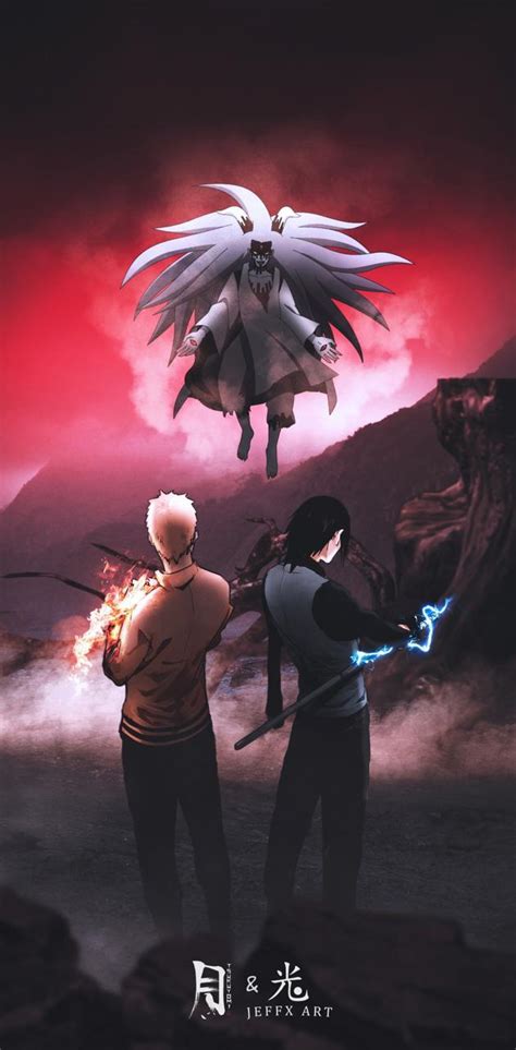 Naruto And Sasuke Vs Momoshiki Wallpapers Top Free Naruto And Sasuke