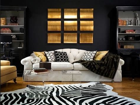 The Most Brilliant Black And Gold Living Room Decor Ideas