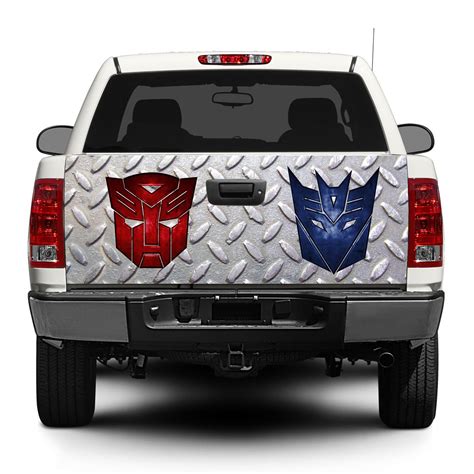 Transformer Logo Autobot Decepticon Tailgate Decal Sticker Wrap Pick Up