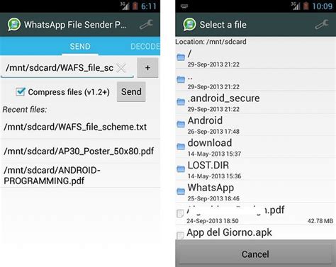 Whatsapp File Sender Send Files Of Any Type With Whatsapp Androidpit