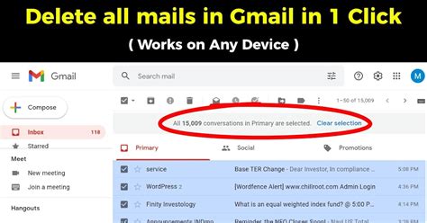 How To Delete All Emails On Gmail At Once How To Delete Gmail Emails