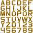 Gold Alphabet Stock Photo  Download Image Now IStock