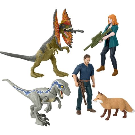 Jurassic World Ferocious Pack Dinosaur Action Figure Styles May Vary Hdx18 Best Buy