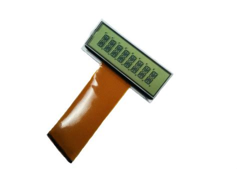 7 Segment Tn Lcd Display Reflective Lcd Module For Electronic Water Meter
