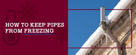 Prevent Frozen Pipes How To Avoid Freezing Pipes