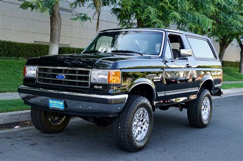1991 Ford Bronco Xlt 5 Speed For Sale On Bat Auctions Closed On