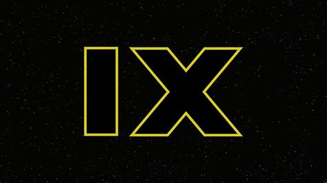 Star Wars Episode Ix Logo The Disney Blog