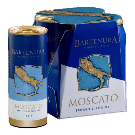 Bartenura Moscato Can Pack Of 4