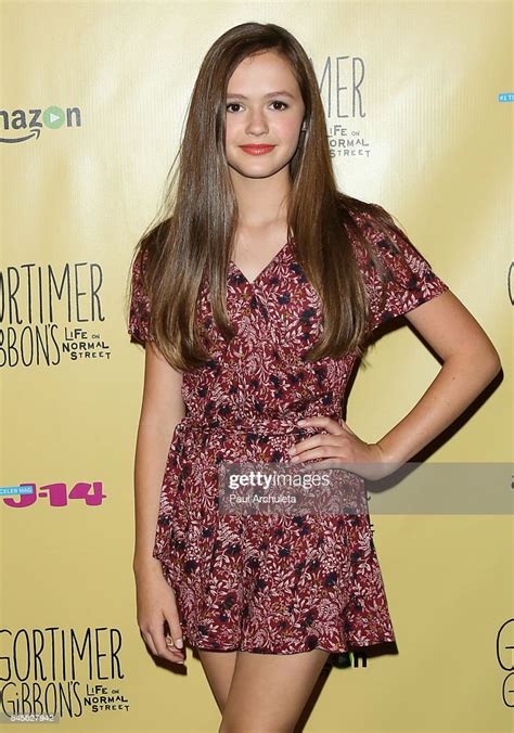 Actress Olivia Sanabia Attends The Celebration For Amazons Gortimer