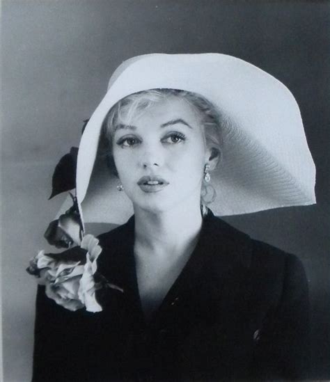 2 Marilyn Monroe With Hat Photo By Carl Perutz 1958 Jun 17 2012