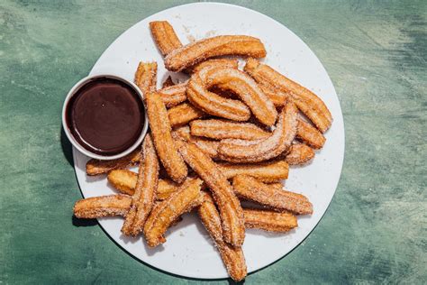 Churros With Bittersweet Chocolate Sauce Bon Appétit
