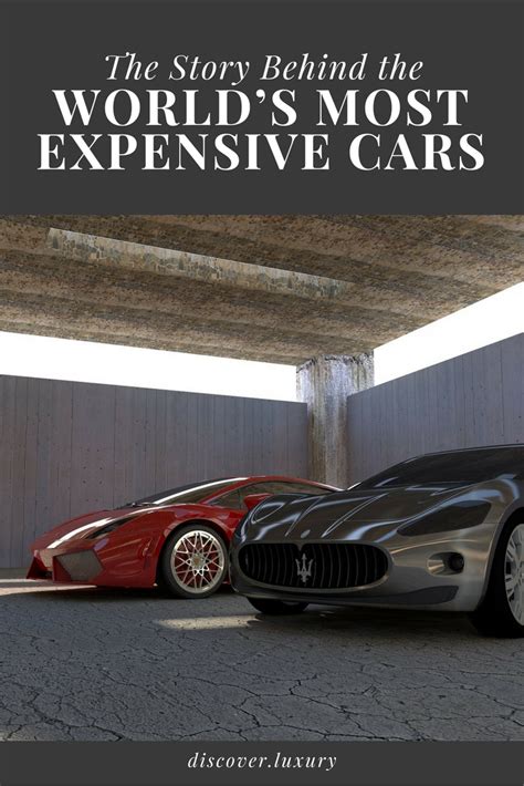 The Story Behind The Worlds Most Expensive Cars Discoverluxury