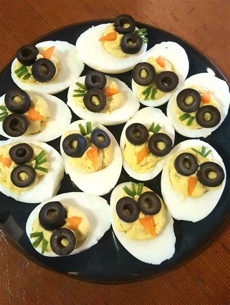 Thanksgiving Deviled Birdie Eggs Easter Fun Food Devilled Eggs