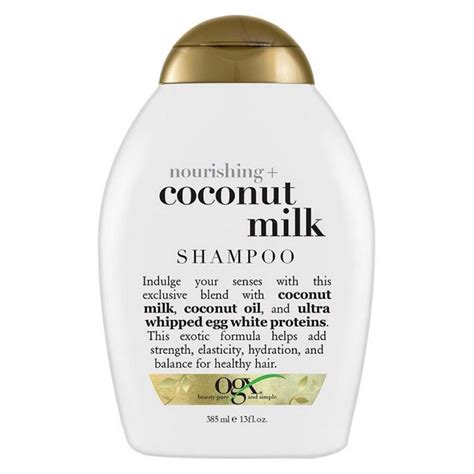 Ogx nourishing coconut milk shampoo