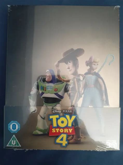 Toy Story 4 3d2d Blu Ray Steelbook Zavvi Exclusive Collectors Edition