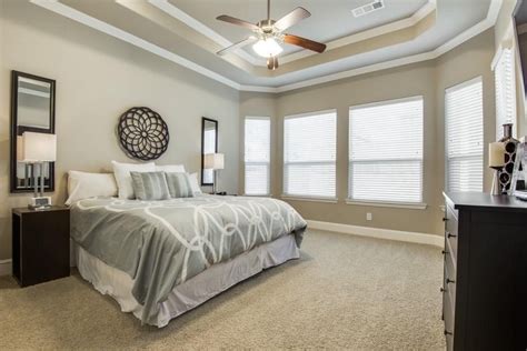 Check out our list of cool ceiling fan alternatives if you want to find out how to beat the summer heat and keep yourself cool if using a ceiling fan in your room is not part of your options. Transitional Guest Bedroom with Ceiling fan, Crown molding ...