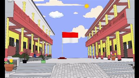 Gambar Animasi Bangunan Sekolah Newstempo