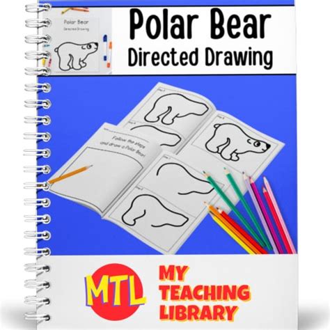 How To Draw A Polar Bear Directed Drawing Homeschool Curriculum Fair