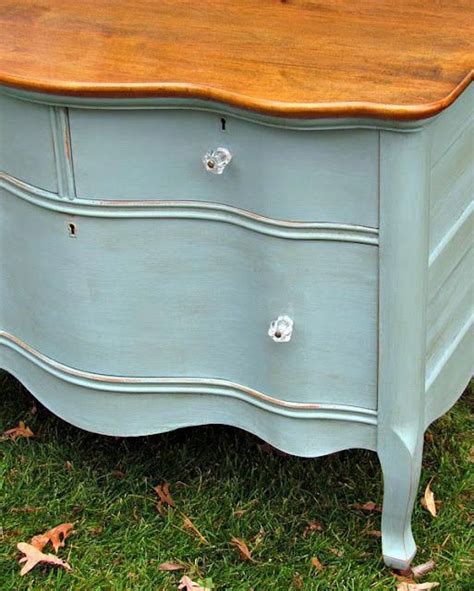Annie Sloan Chalk Paint In A Mix Of Duck Egg Blue Louis Blue And
