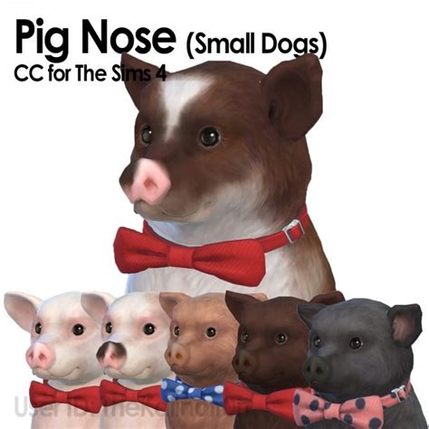 Pig Noses At Kalino Sims 4 Updates