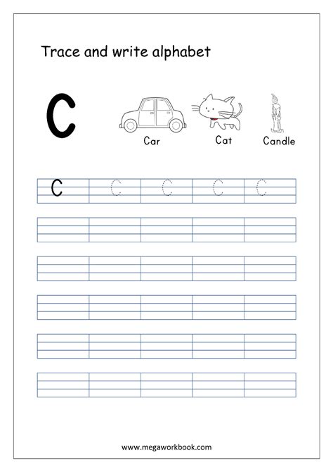 Alphabet Tracing Capital Letters Alphabet Tracing Worksheets Faa